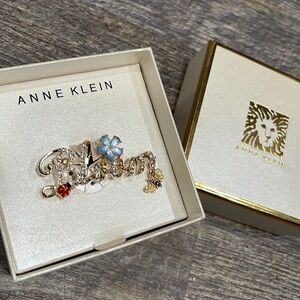 Anna Klein brooch